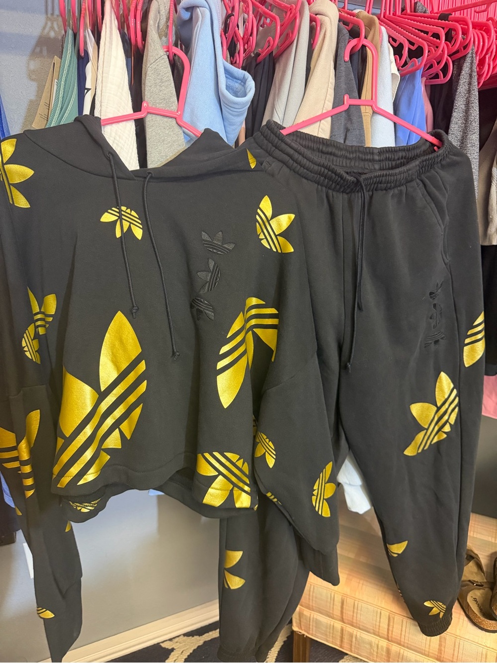 Adidas Originals hoodie and joggers set